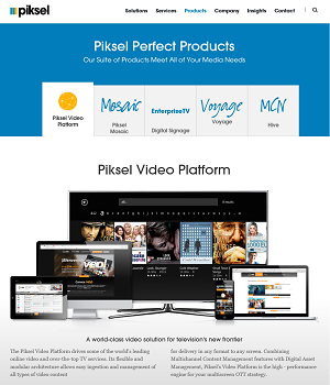 The Piksel Website